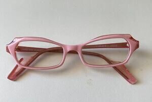 Authentic Anne et Valentin Coralie 0607 Pink Clear 48mm Frames Glasses RX-able